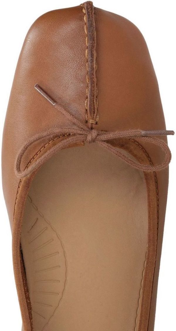 Clarks Clarks 27cm leather tongue Brown ballet pumps Flat Loafer moccasin slip-on shoes ribbon boots sandals RRR18