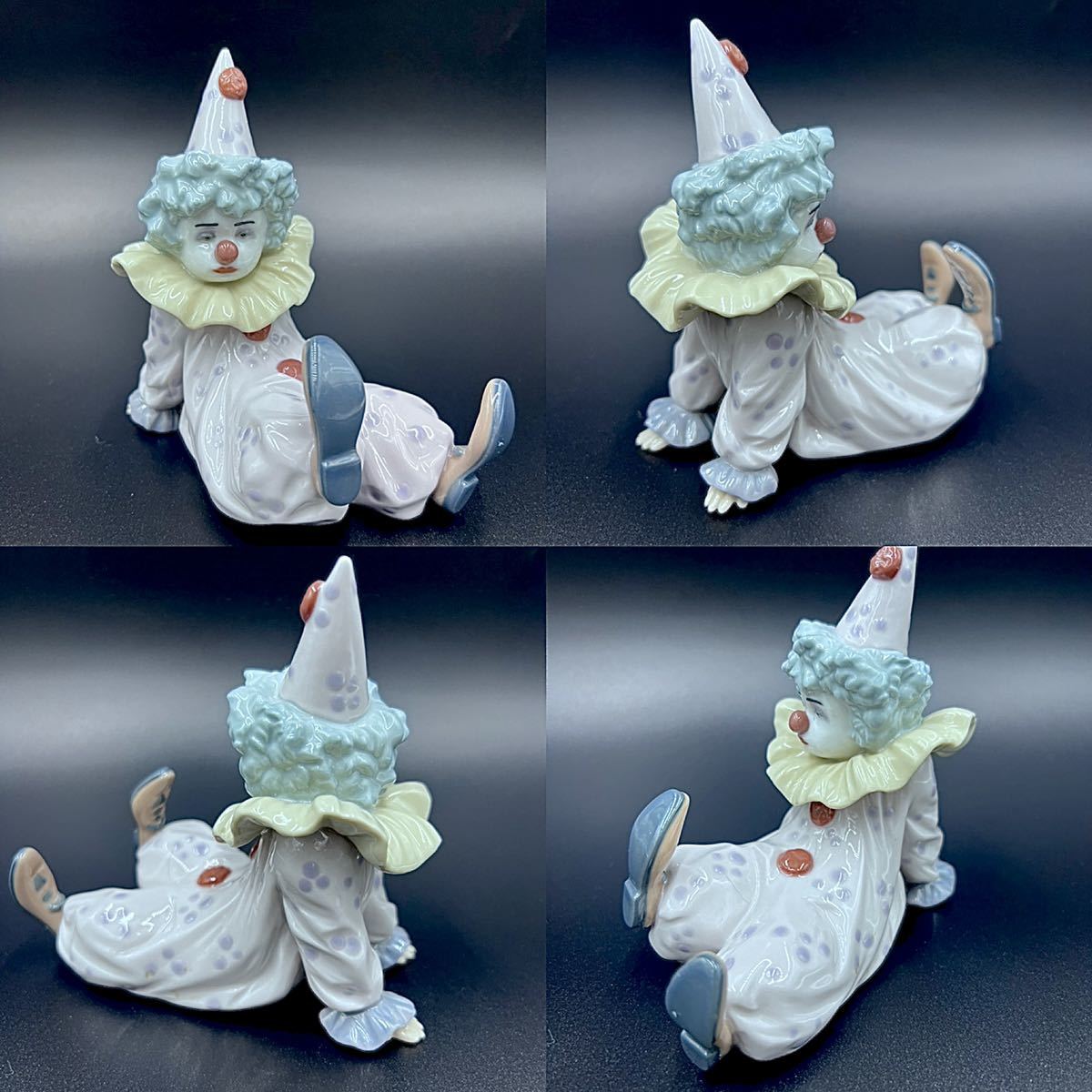 美品・4体セット】LLADRO リヤドロ ピエロ No.5811 No.5812 No.5813 No 美品・4体セット】LLADRO リヤドロ ピエロ No.5811 No.5812 No.5813 No