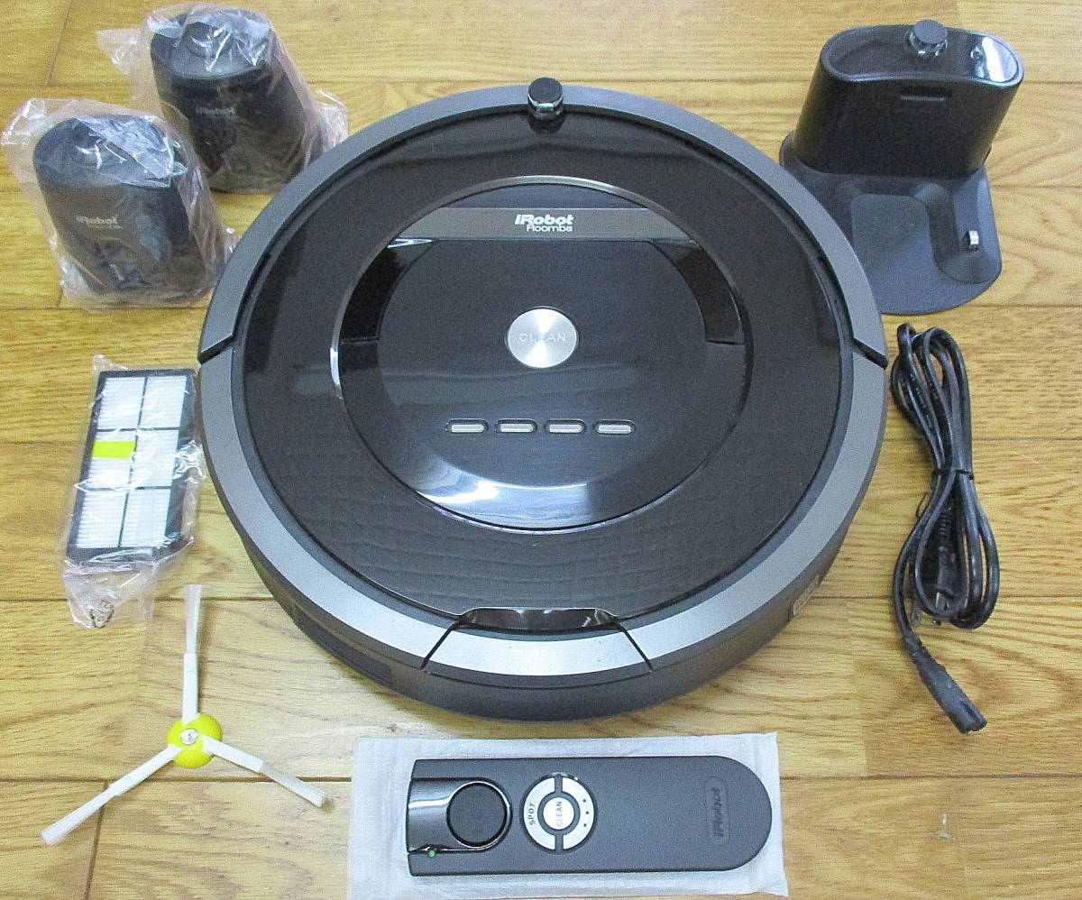 ルンバ iRobot Roomba 880 フィルター&エッジブラシ&バッテリー
