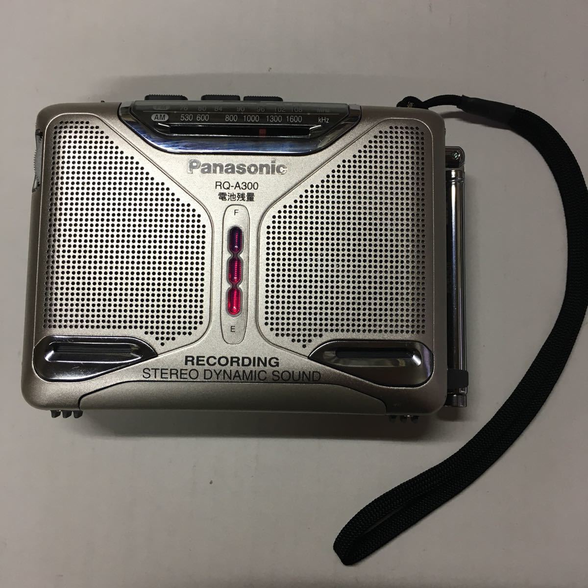 ラッピング無料】 Panasonic ステレオラジオカセットレコーダー RQ