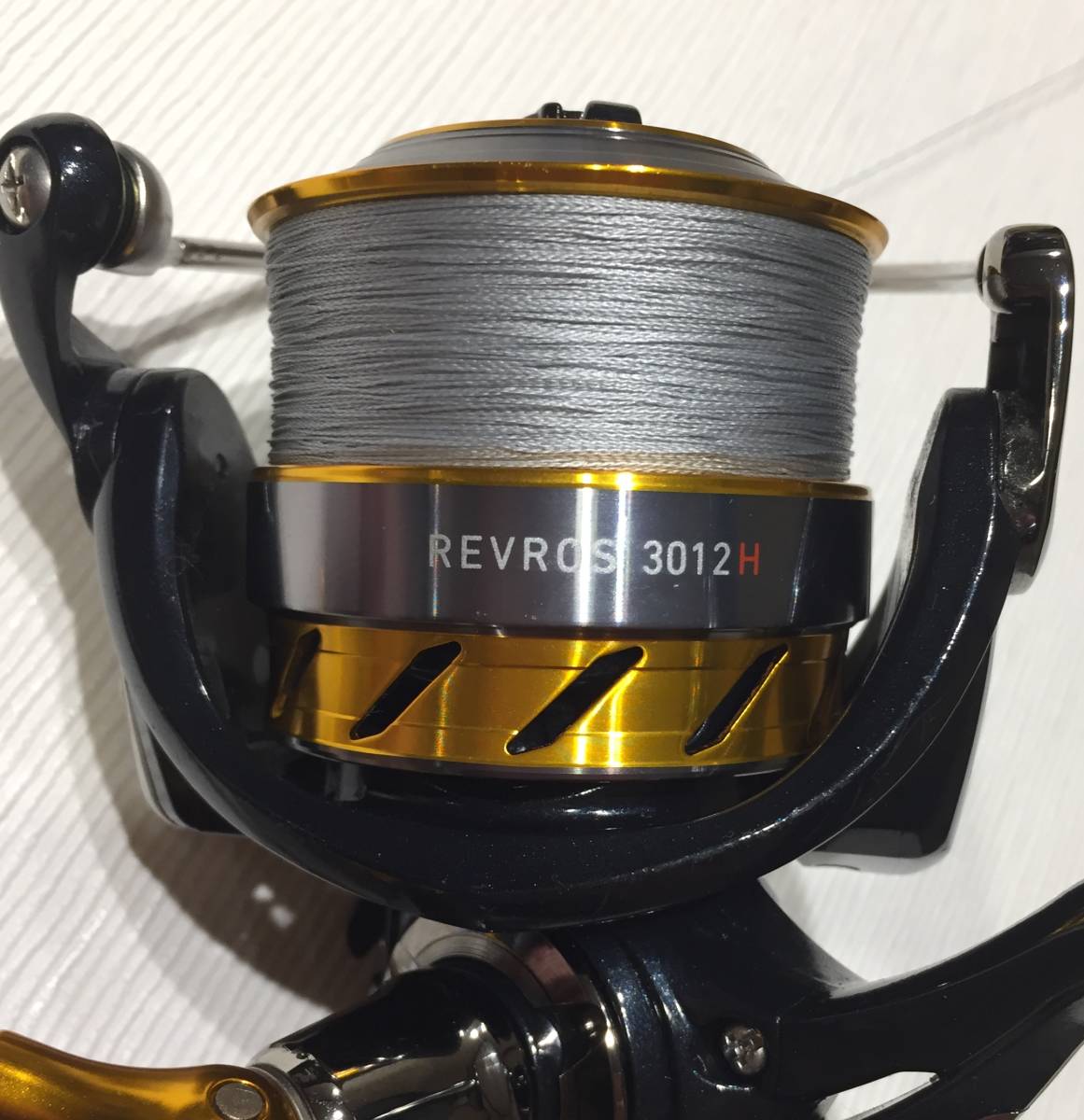 高強度4編みPEライン　1.5号（18lb）　500ｍ巻き　グレー（灰） バス、ライトロック、シーバス、投げ釣り、船ほか