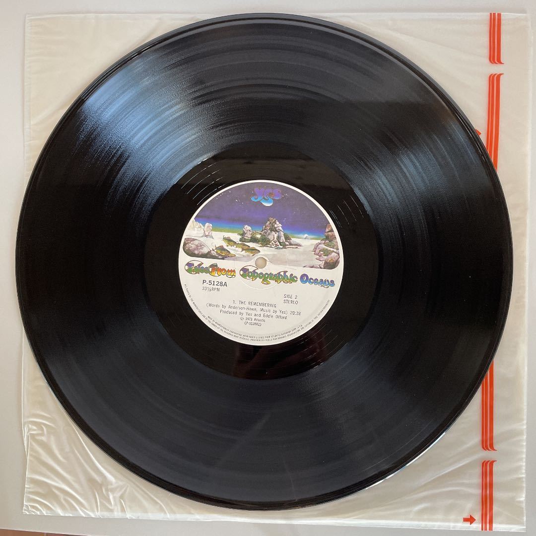 Yes Tales From Topographic Oceans LP レコード　vinyl_画像7