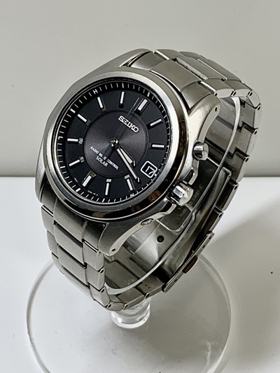 SEIKO ソーラー電波時計 SBTM229 軽量チタン製 【新品・正規品】 www