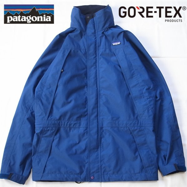 M パタゴニア patagonia リキッドスカイジャケット navy ネイビー liquid sky jacket GORE-TEX ゴアテックス マウンテンパーカー nylon_画像1