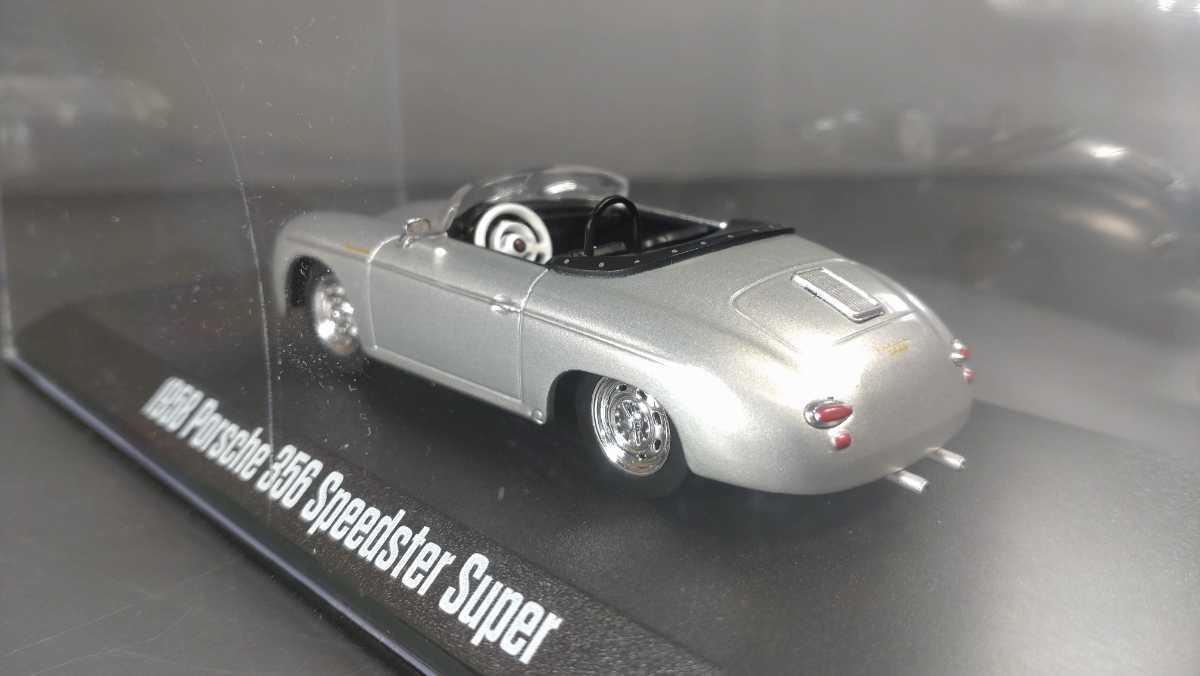 希少 グリーンライト　1/43　ポルシェ 356 Speedster Super 1958 ミニカー_画像4
