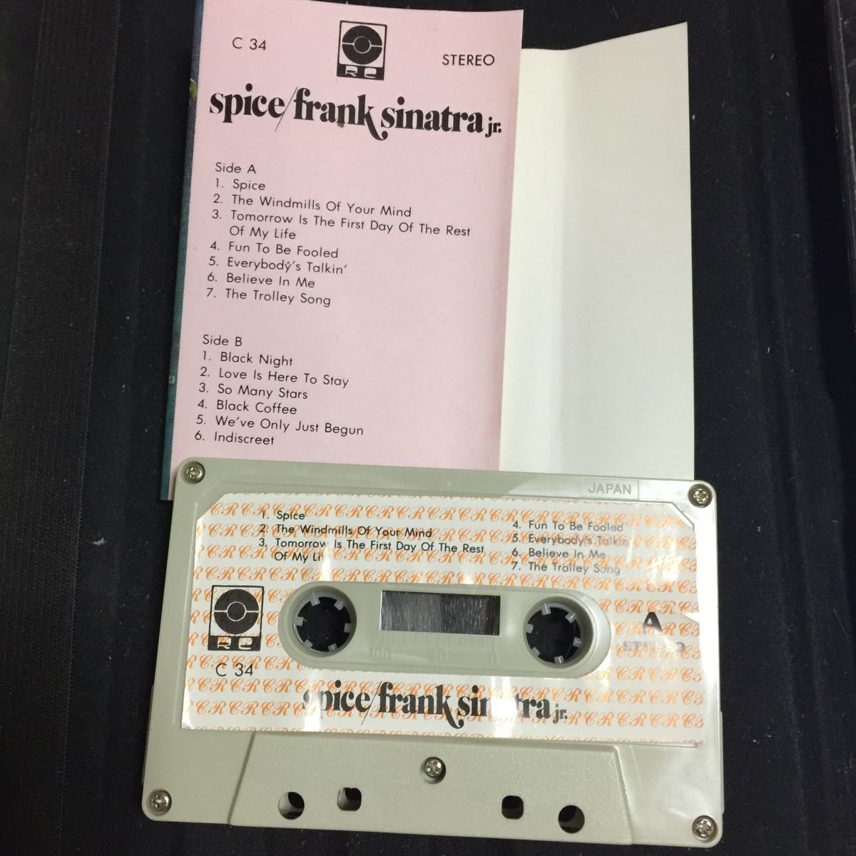  Frank *sina tiger SPICE Southeast Asia record cassette tape *