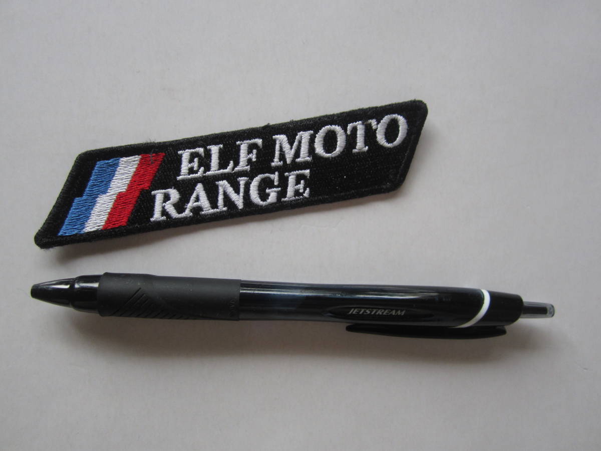 エルフ elf moto range オイル ガソリン F1 バイク メーカー ロゴ ワッペン/ 刺繍 レーシング 自動車 整備 MotoGP ビンテージ 131_画像5