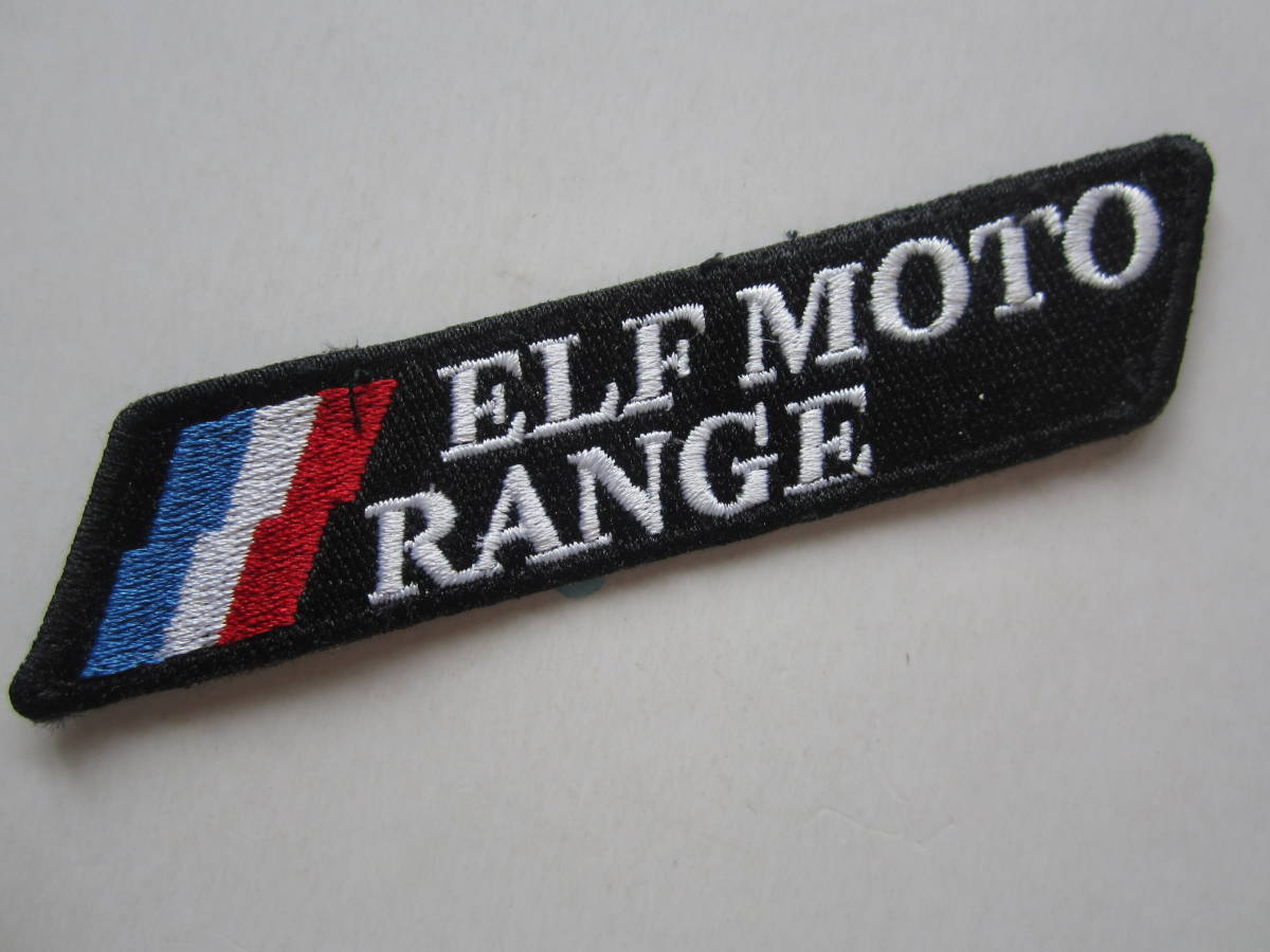 エルフ elf moto range オイル ガソリン F1 バイク メーカー ロゴ ワッペン/ 刺繍 レーシング 自動車 整備 MotoGP ビンテージ 131_画像2