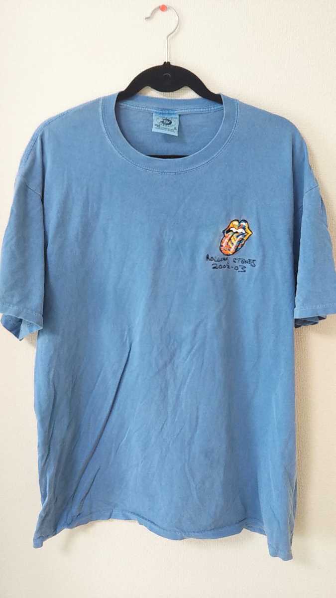 ローリングストーンズ リックスツアー2002-2003ＴシャツLサイズ THE