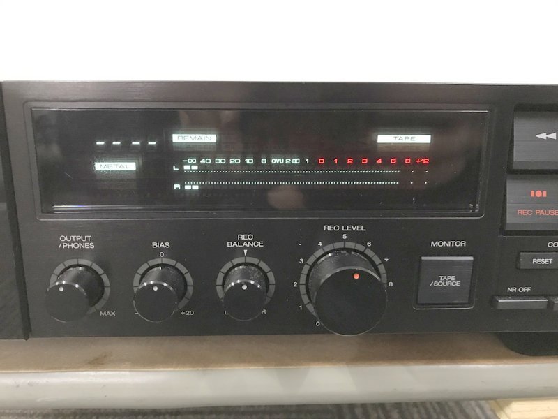 【ジャンク品】AKAI GX-73 カセットデッキ アカイ 赤井　S0113_画像8