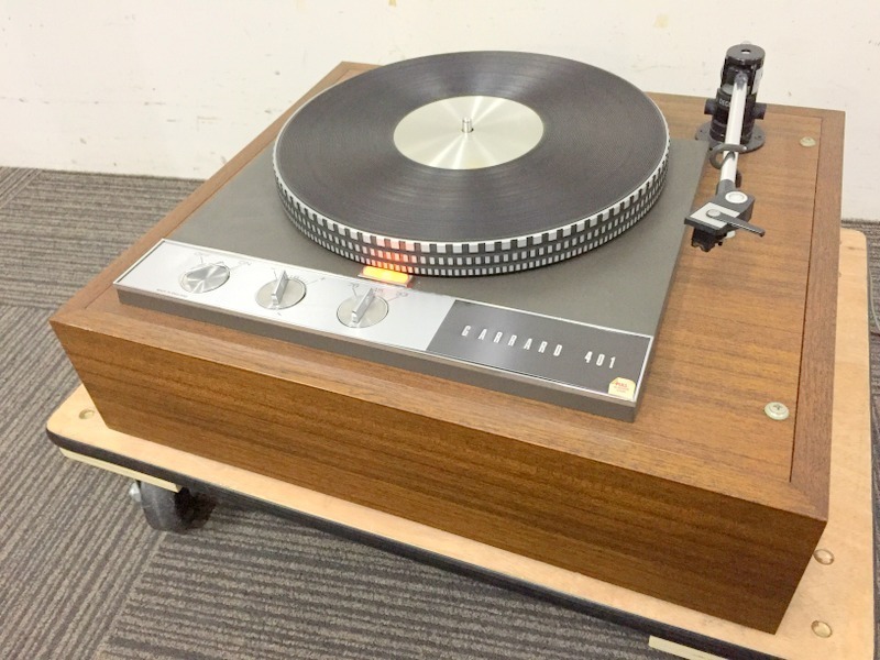 【ジャンク品】Garrard 401 ターンテーブル DECCA トーンアーム セット ガラード デッカ再出品　Y3954_画像1