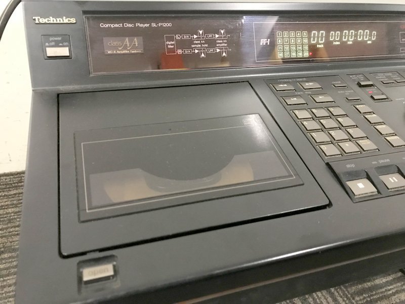 【ジャンク品】Technics SL-P1200 CDプレーヤー テクニクス　S0171_画像7