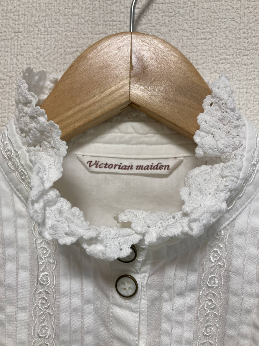 ヴィクトリアンメイデンVictorian Maiden ブラウス白商品細節 ヴィクトリアンメイデンVictorian Maiden ブラウス白商品細節