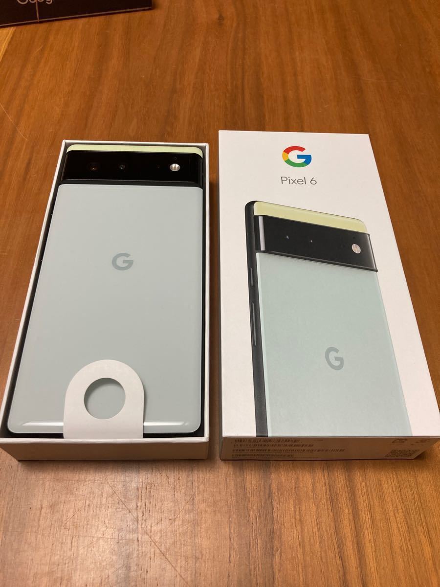 大人気商品】Google Pixel 6 128GB Sorta Seaform SIMフリー ☆新品未
