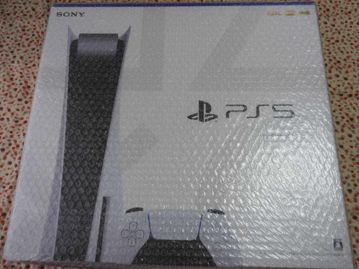 新品・未使用 正規品 SONY PlayStation 5 本体 ディスクドライブ搭載