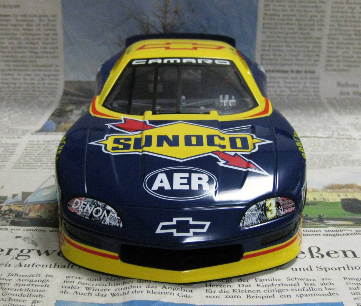 ★レア絶版*2504台*GMP*1/18*1992 Chevrolet Camaro #3 Sunoco≠EXOTO_画像3