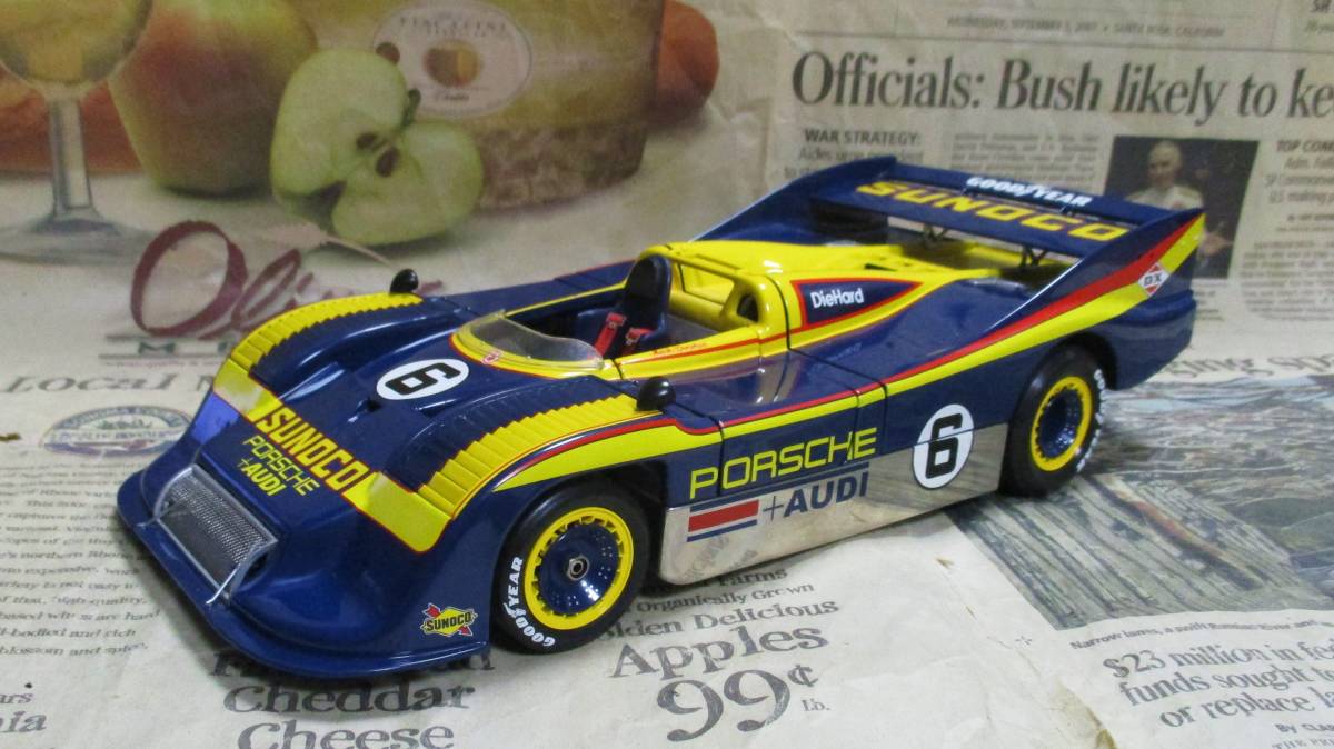 ☆激レア絶版*EXOTO*1/18*Porsche 917/30 #6 1973 Road America Can-Am