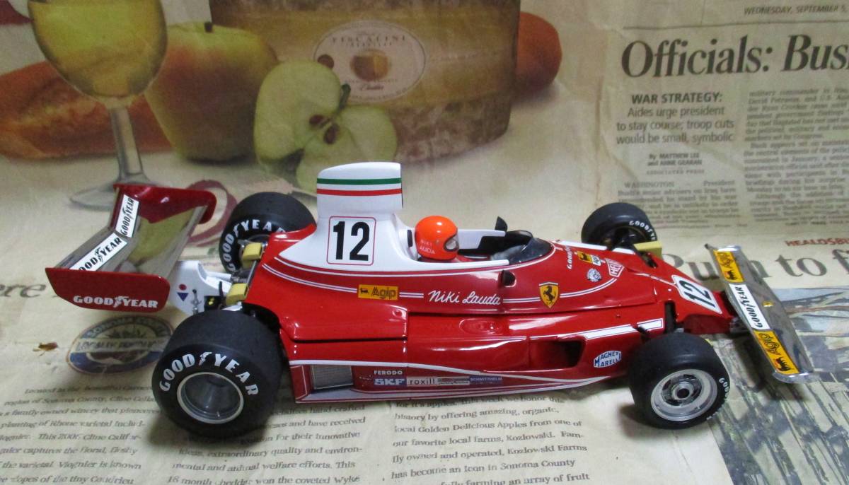 * распроданный *EXOTO*1/18*1975 Ferrari 312T #12 1975 US GP*Niki Lauda* Ferrari 