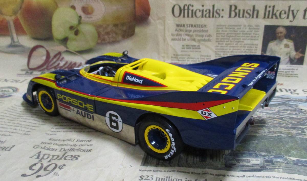 ☆激レア絶版*EXOTO*1/18*Porsche 917/30 #6 1973 Road America Can-Am