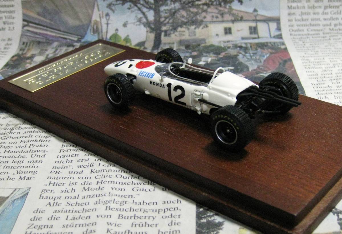 ★レア*hpi-racing*1/43*Honda F1 RA272 #12 1965 Mexico GP*ホンダ≠BBR_画像2