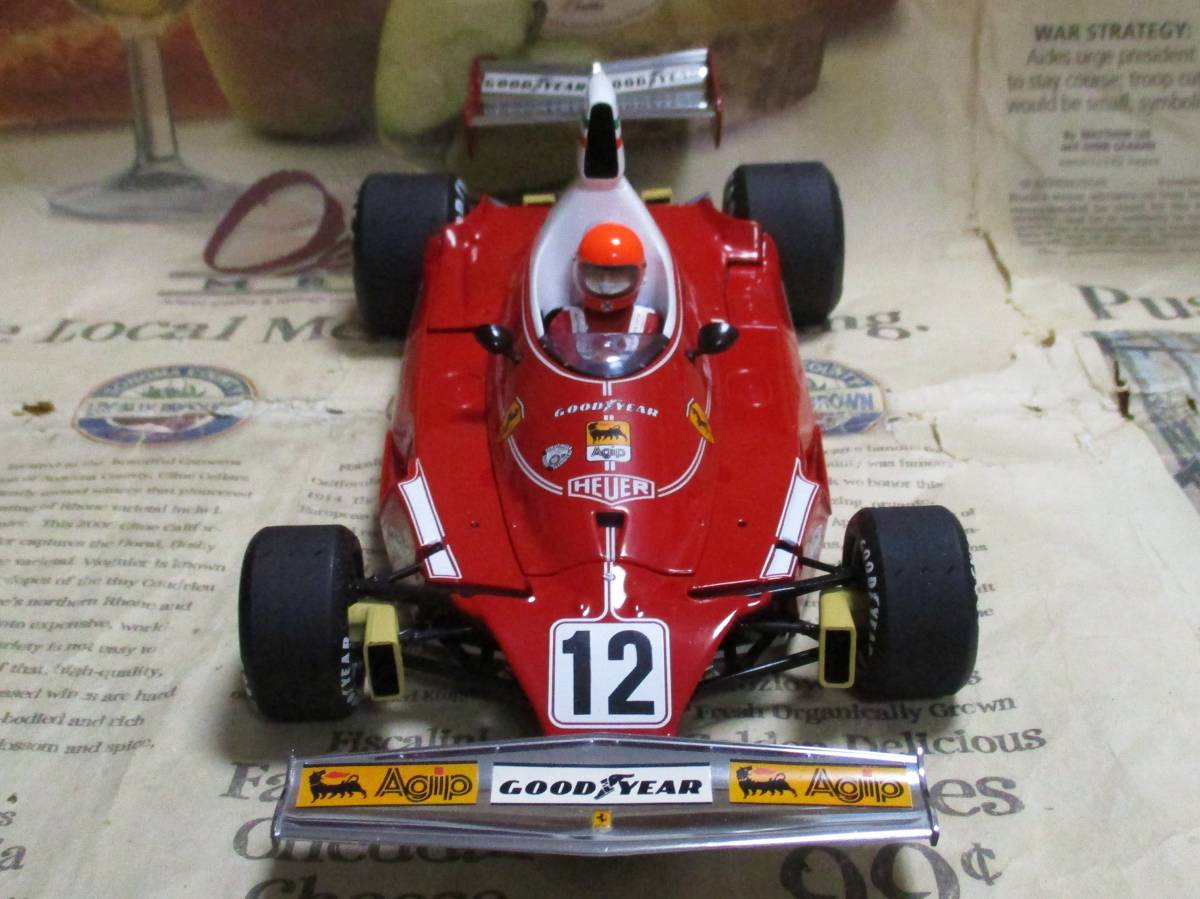 ★絶版*EXOTO*1/18*1975 Ferrari 312T #12 1975 US GP*Niki Lauda*フェラーリ_画像3