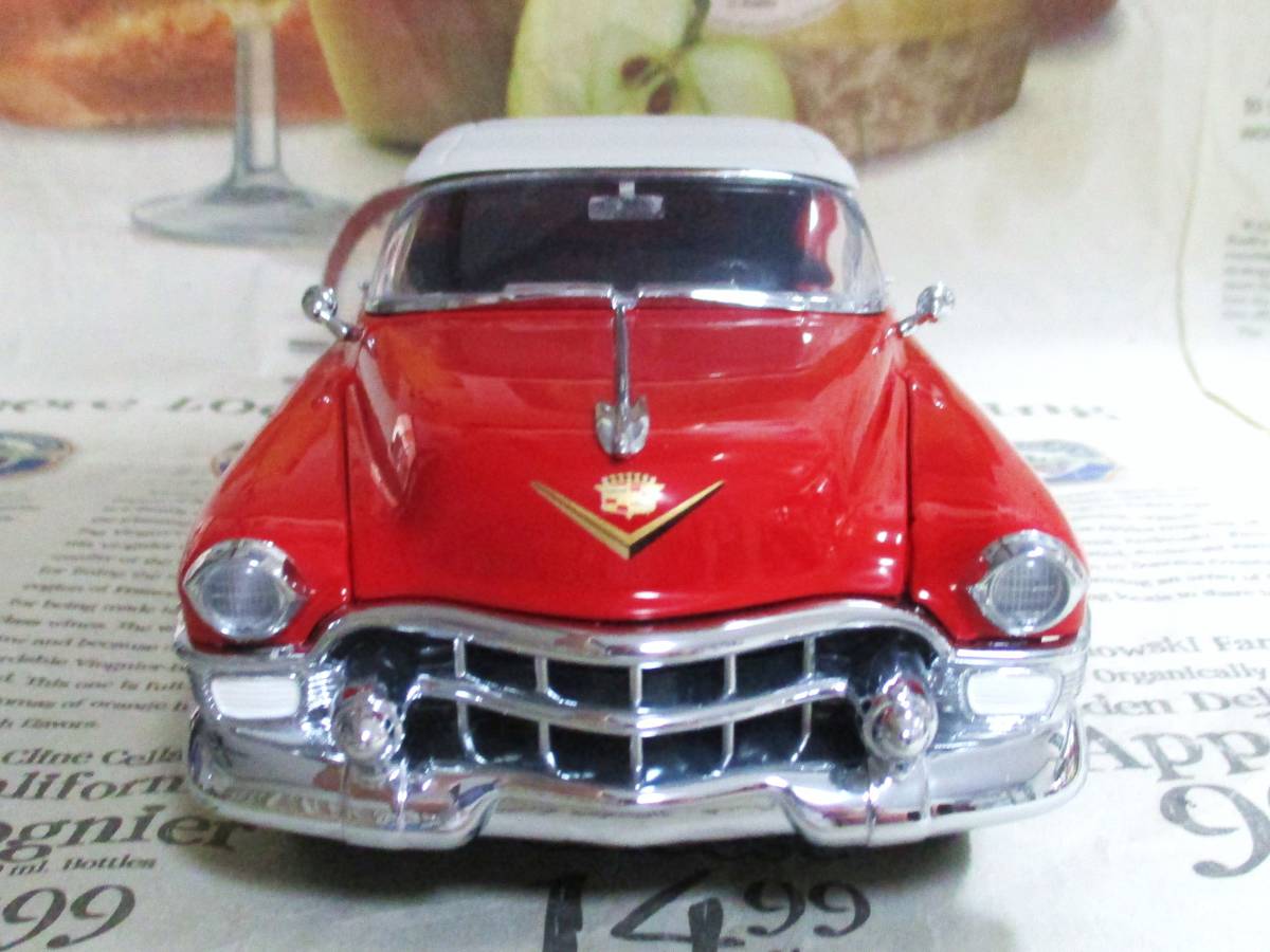 ★激レア絶版*フランクリンミント*1/24*1953 Cadillac Eldorado Convertible レッド_画像3
