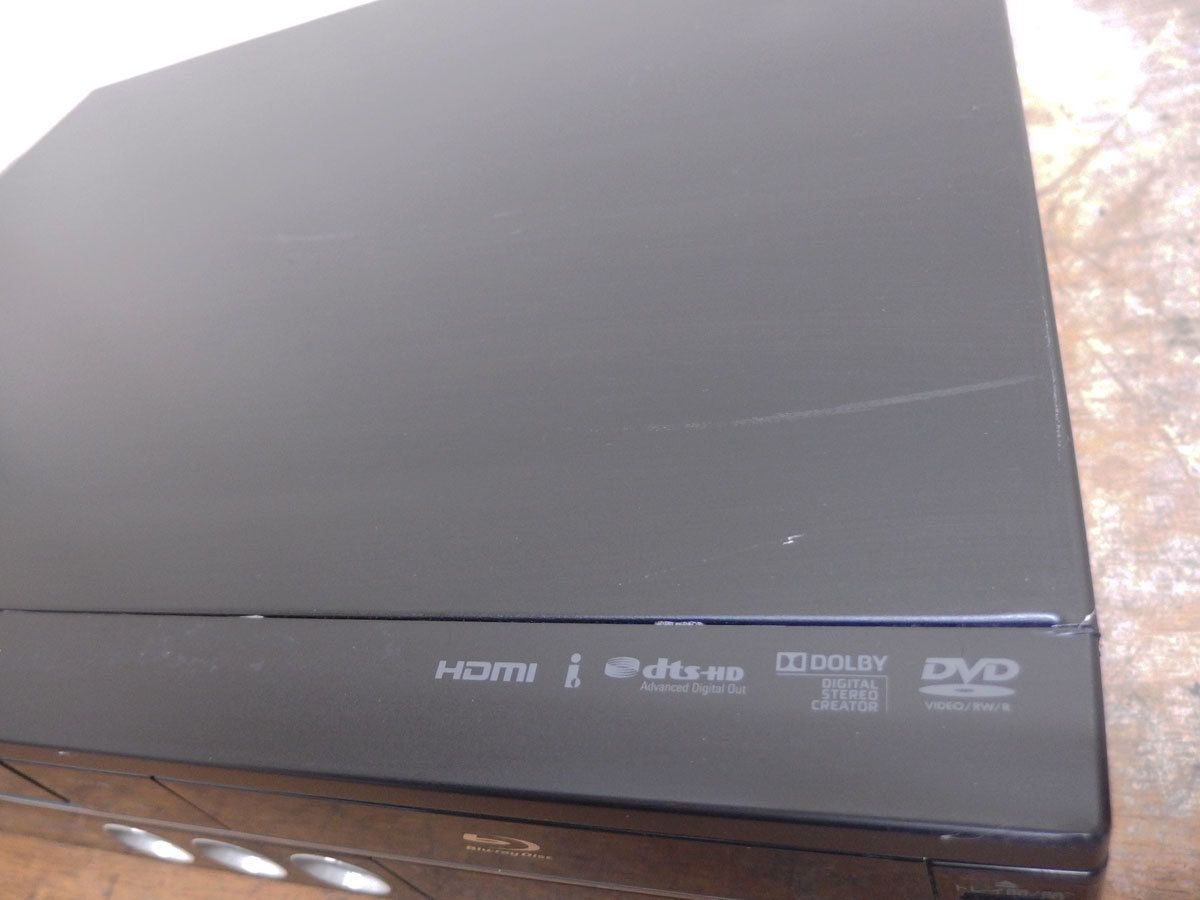 Rd02 シャープ BD-HDV22 VHS/BD/HDD/DVDレコーダー ジャンク品_画像5