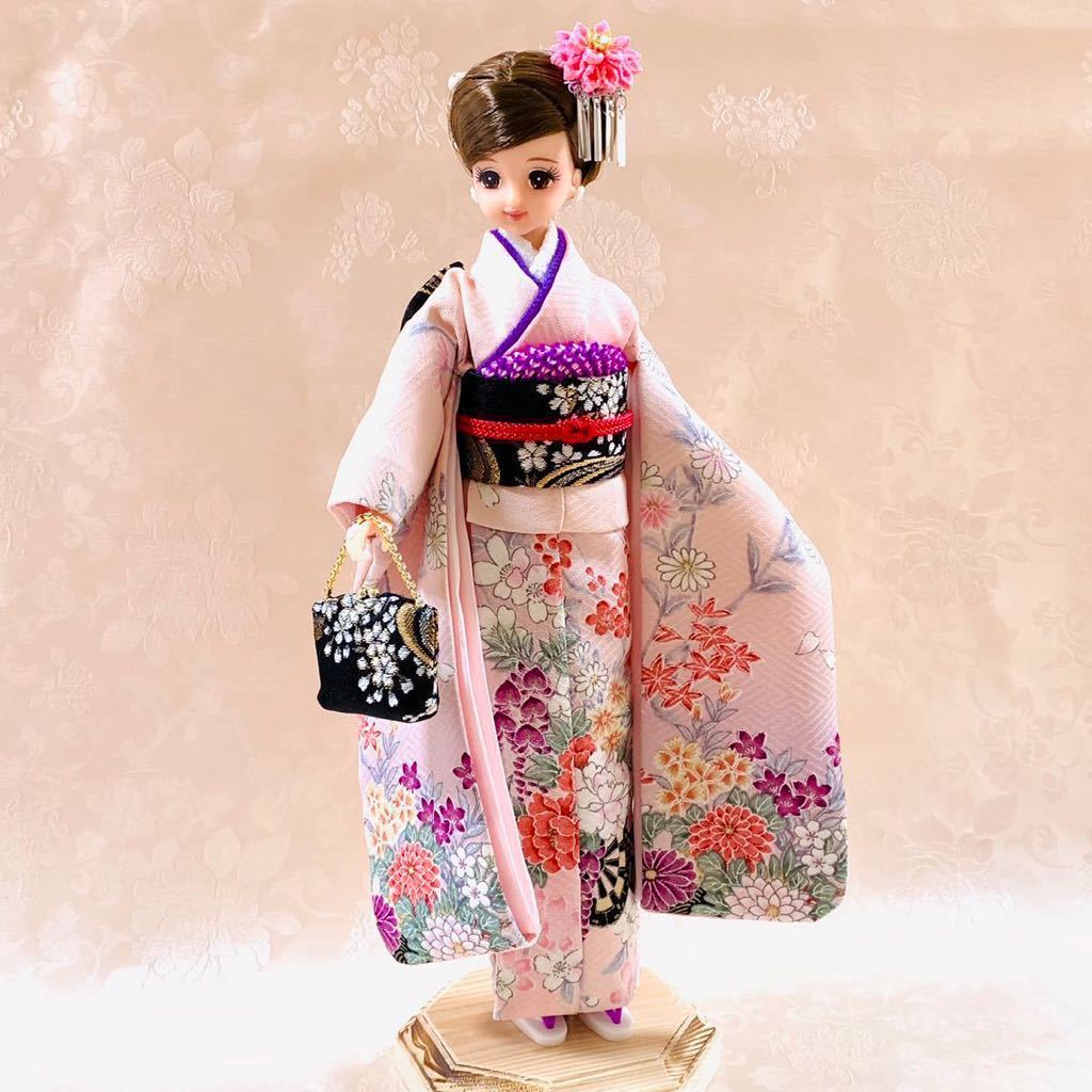 ジェニー着物 (草履付き)モモコドール着物 リカちゃん着物 ジェニー着物 (草履付き)モモコドール着物 リカちゃん着物