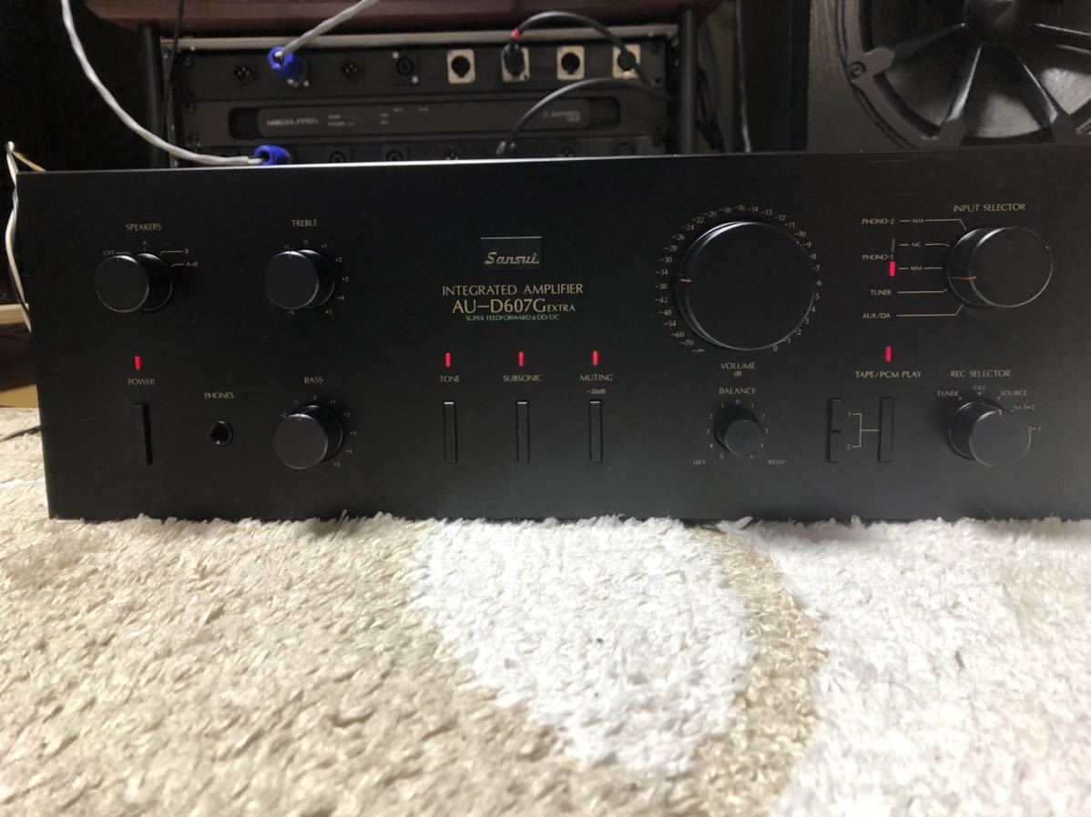 Begin掲載 SANSUI AU-D607G EXTRA - アンプ