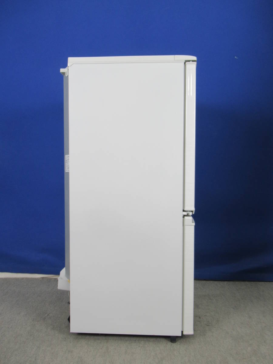 シャープ 137L 2ドア冷凍冷蔵庫 SJ-D14D-W 2018年製 ホワイト つけかえ 