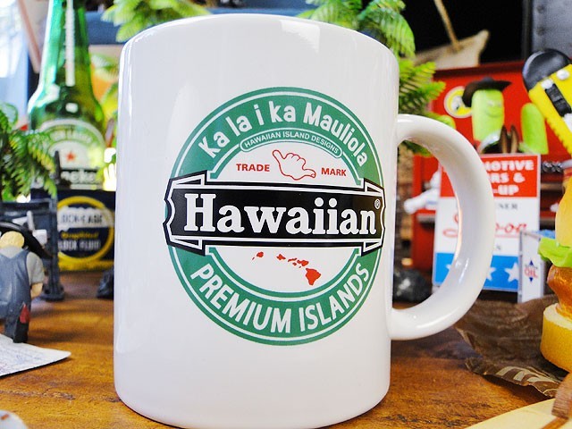 ハワイアンマグカップ ■ アメリカン雑貨 アメリカ雑貨 ハワイアン雑貨 おしゃれ 食器 コップ_画像3