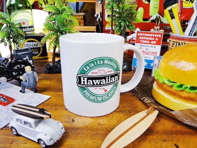 ハワイアンマグカップ ■ アメリカン雑貨 アメリカ雑貨 ハワイアン雑貨 おしゃれ 食器 コップ_画像1