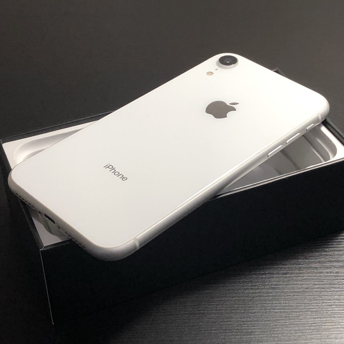 超 Apple｜iPhone XR 64gb｜SIMフリー｜ホワイト｜ ｜速達発送可 