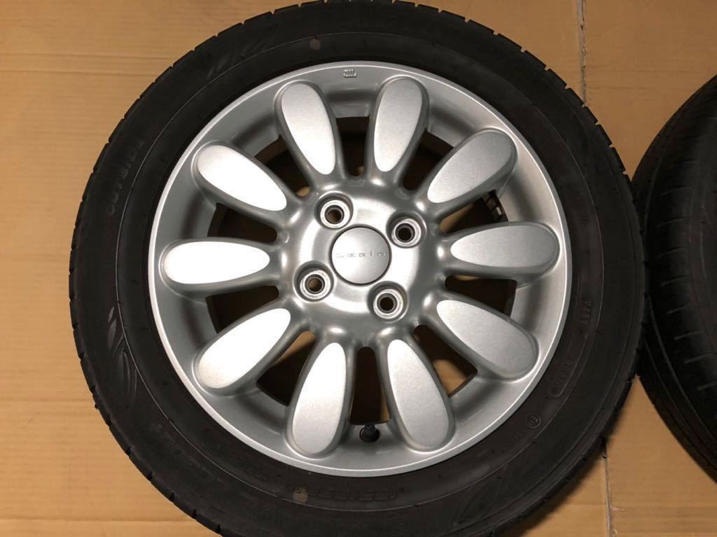 希少美品 スズキ ラパン HE33S純正14インチアルミホイールタイヤ 希少美品 スズキ ラパン HE33S純正14インチアルミホイールタイヤ