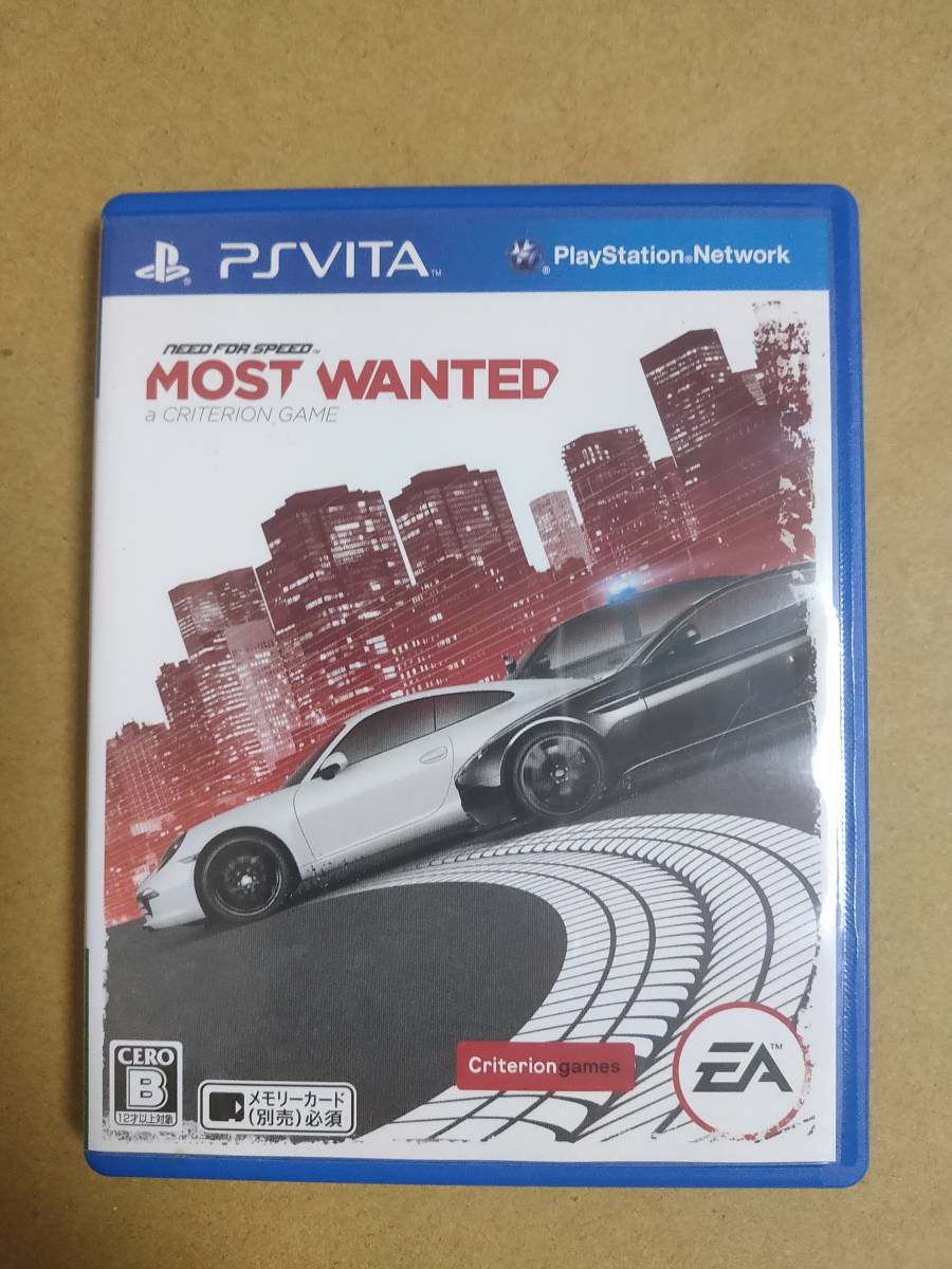 Vita ニード・フォー・スピード モスト・ウォンテッド 送料込み PSVita NEED FOR SPEED MOST WANTED