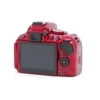 ◇希少レッド!自撮り&スマホ転送◇ニコン D5300 レンズキット
