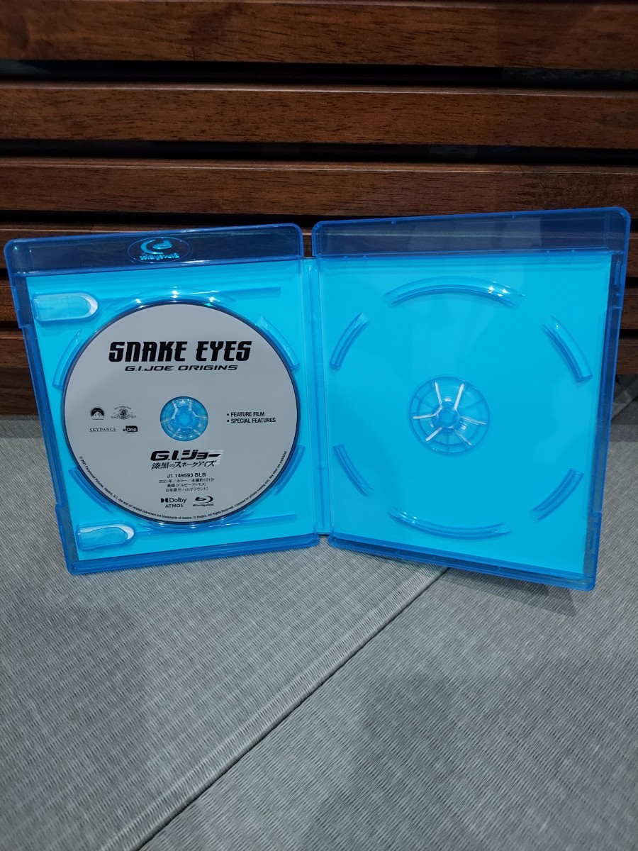 ブルーレイ+純正ケース G.I.ジョー 漆黒のスネークアイズ DVDなし Blu ray 映画 洋画 忍者 アクション