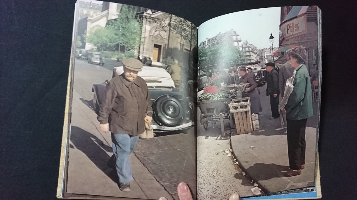 ｖ□□　木村伊兵衛写真集　パリ　1954 1955 1960　のら社　昭和49年初版　古書/D02_画像2