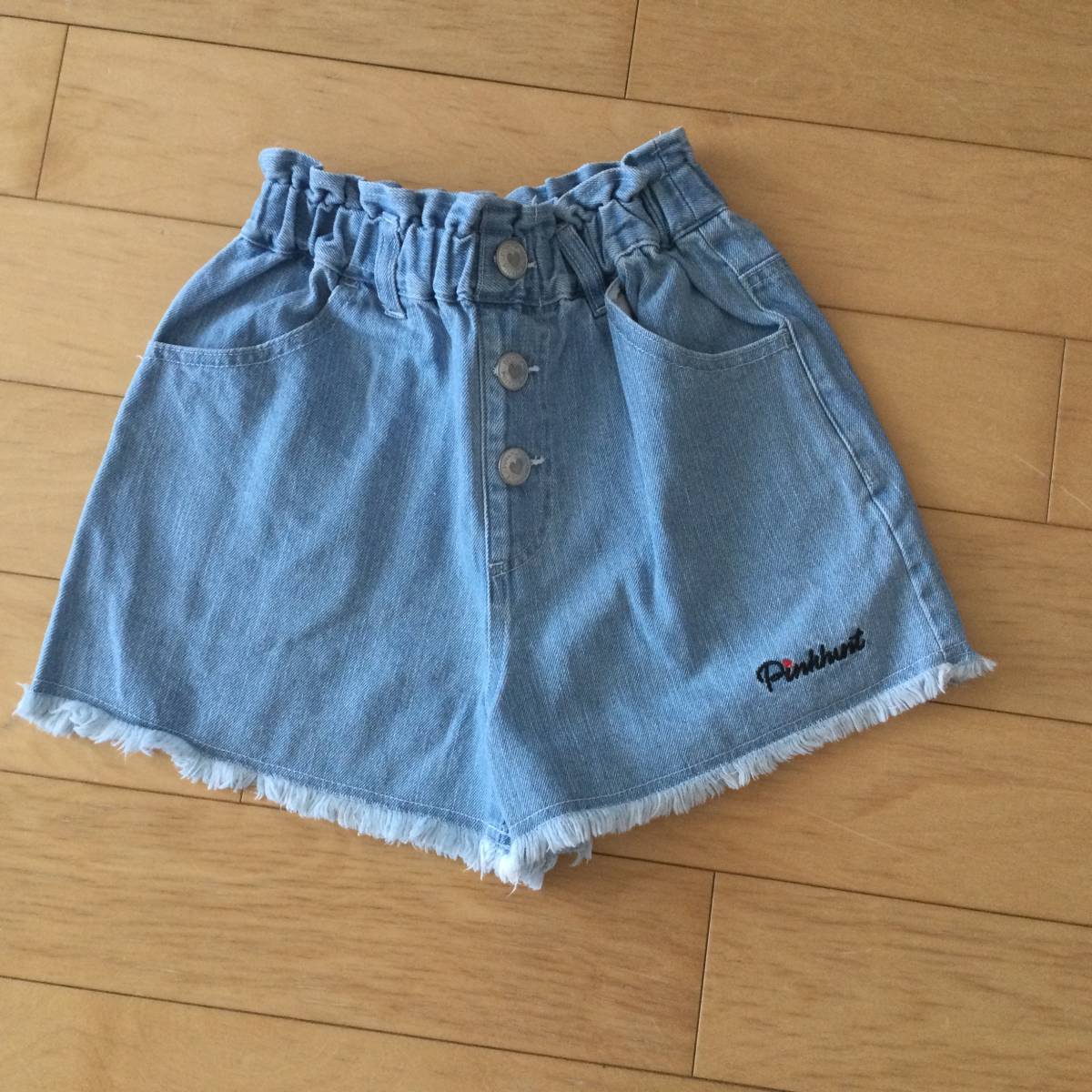 ヤフオク! - 【美品】PINK HUNT ピンクハント デニムショートパ...