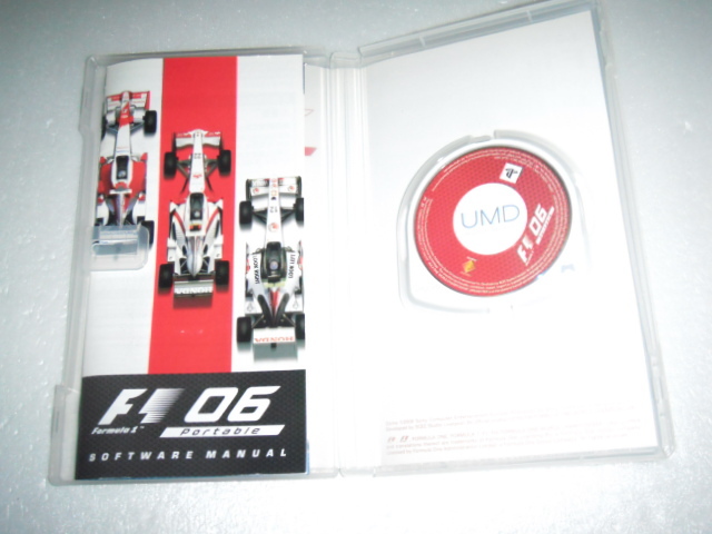  used PSP Formula one 2006 portable operation guarantee including in a package possible 