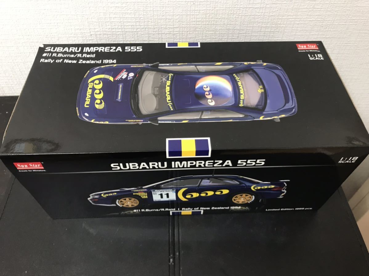 サンスター スバル 555 インプレッサ リチャードバーンズ 1994 ニュージーランド WRC