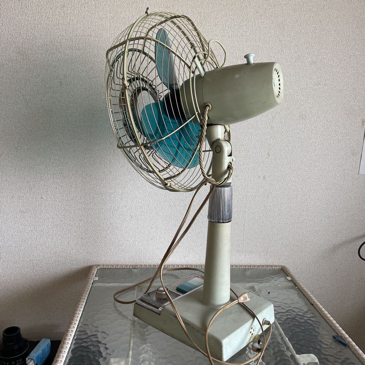 NATIONAL★ナショナル　【30HD】　扇風機　ELECTRIC FAN　昭和レトロ_画像5