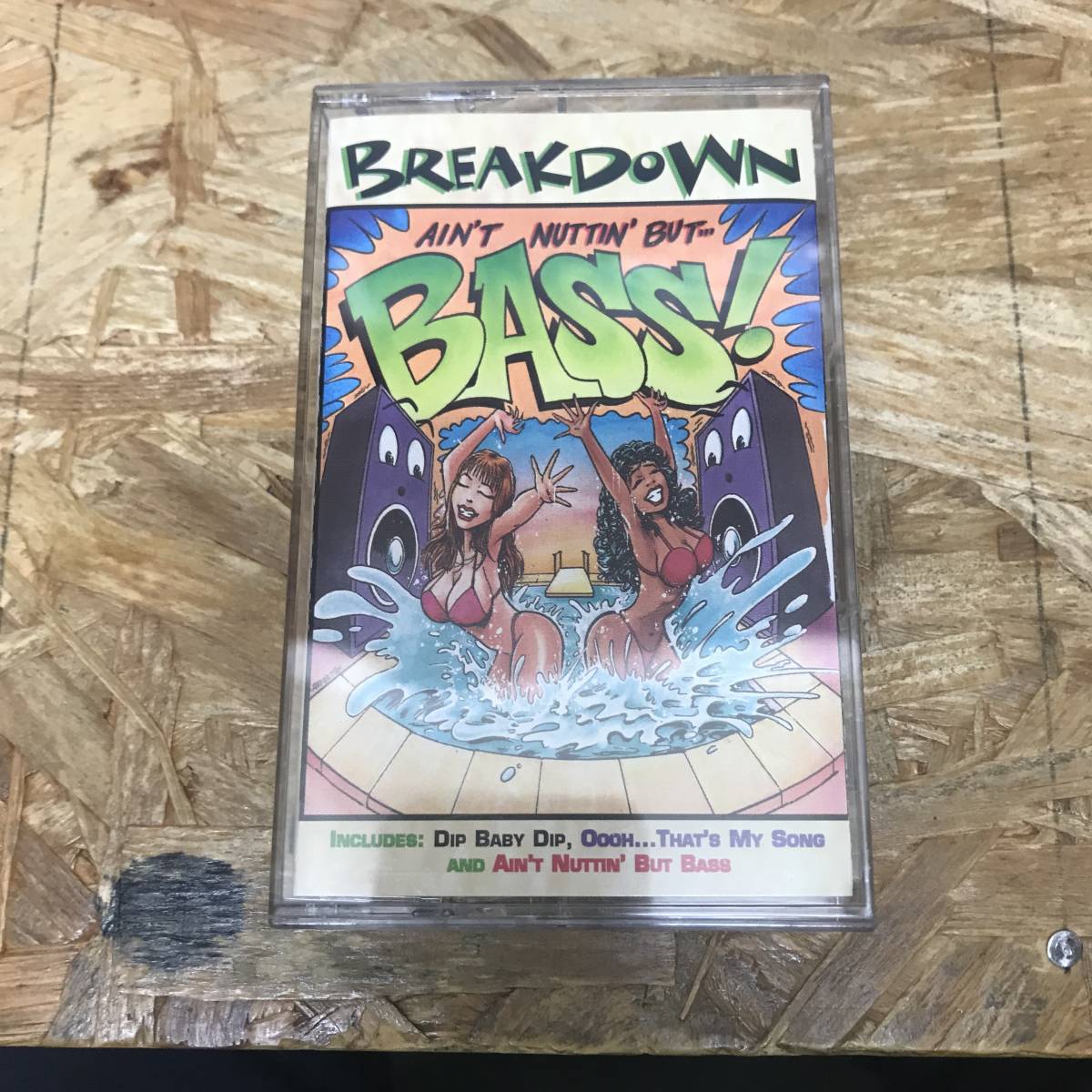 シHIPHOP,R&B AIN'T NUTTIN' BUT BASS - BREAKDOWN アルバム,RARE,INDIE TAPE 中古品_画像1