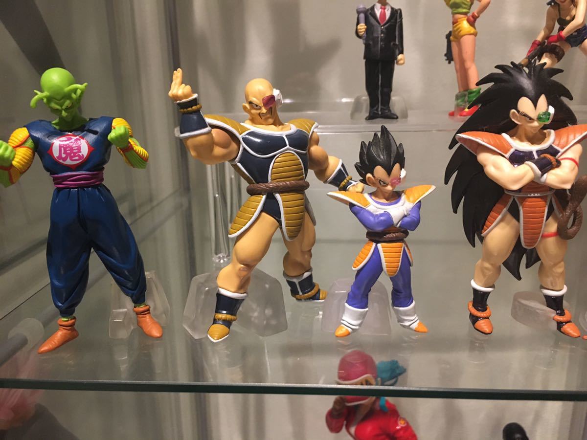 ドラゴンボール HG ガシャポン フィギュア ピッコロ大魔王 ベジータ