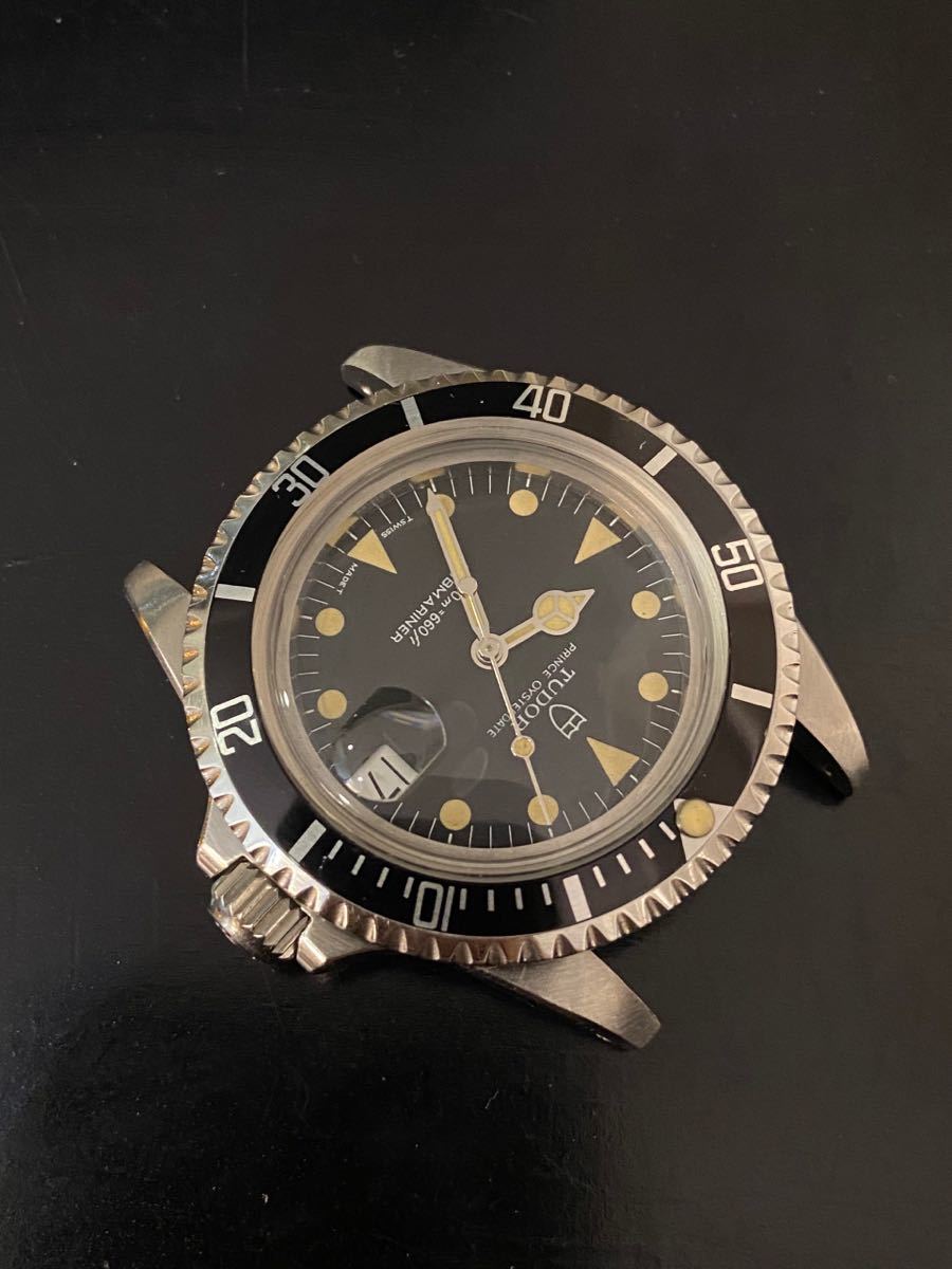 1円から Tudor Submariner チュードルチューダ サブマリーナ Used ref 79090 ブラック_画像1