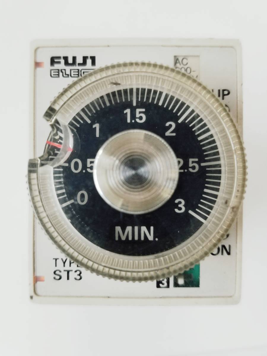  Fuji electro- machine made timer ST3PA-A amount :1 * box / manual less 