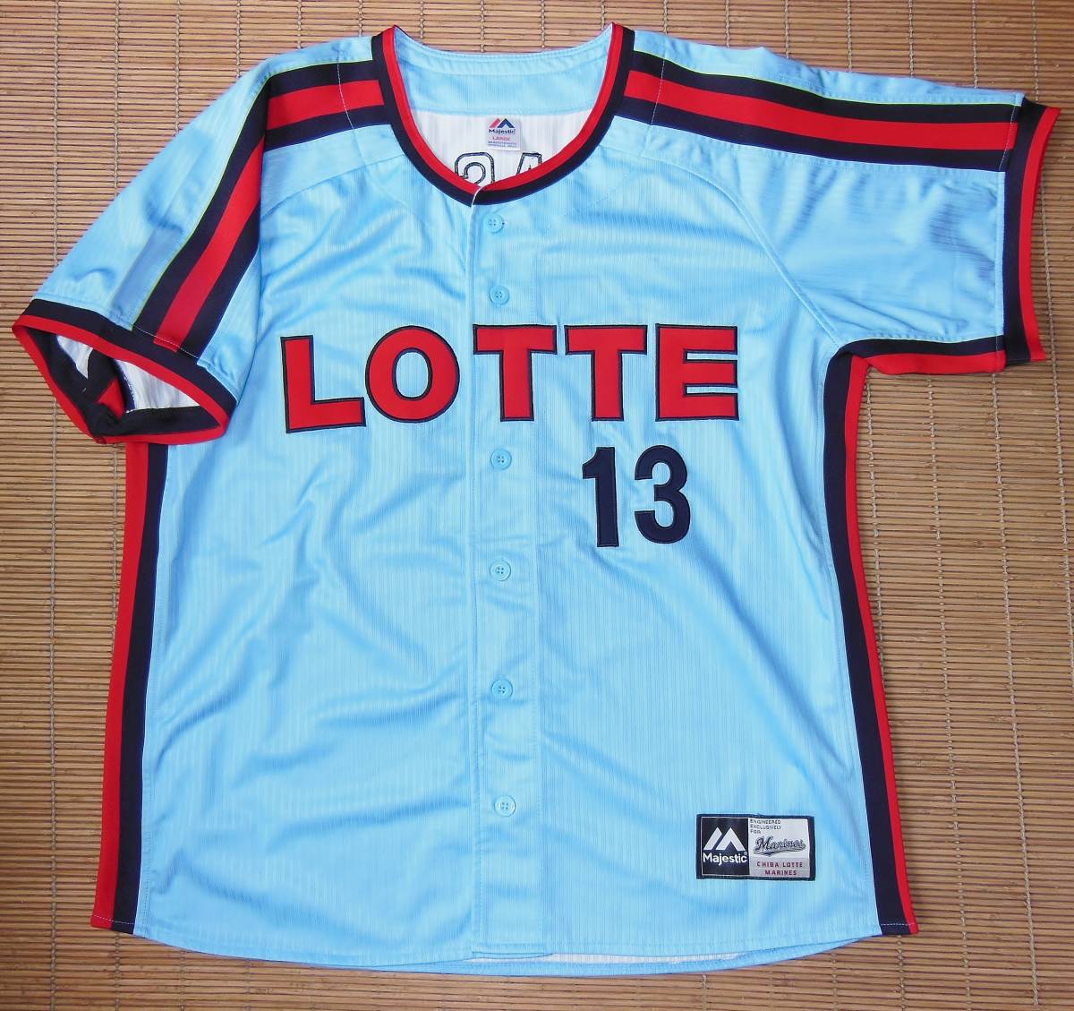 正規品 NPB 復刻 マジェスティック製 ロッテ・オリオンズ/千葉ロッテ