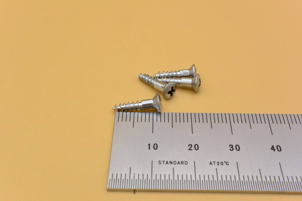 Yamaha　SA-50　リアト/ブリッジ　エスカッション装着ネジセット　SA50　70年代　70's Pickup Mounting Ring Screws 洗浄済み！ #2D030_画像2