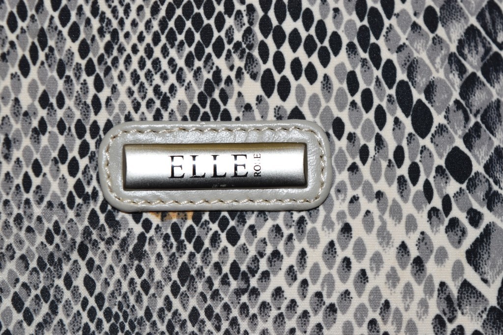 ELLE エル ハンドバッグ 鞄 カバン レディース スクエア型 仕切りポケット付き_画像8