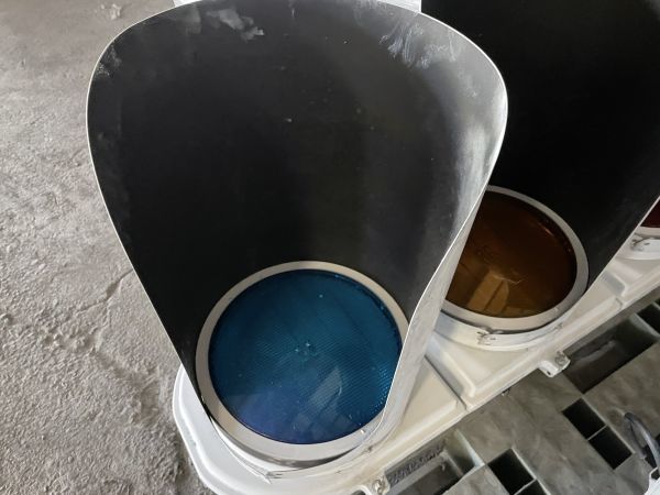 S-2】信号機 本物 日本信号株式会社 希少 インダストリアル S-2】信号機 本物 日本信号株式会社 希少 インダストリアル